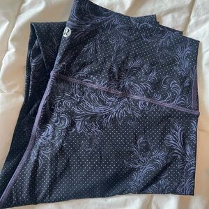lululemon athletica Dark Patterned Leggings